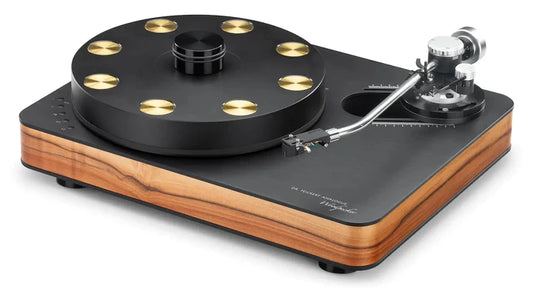 Dr. Feickhert Analogue WoodPecker Turntable with a Jelco 12" tonearm